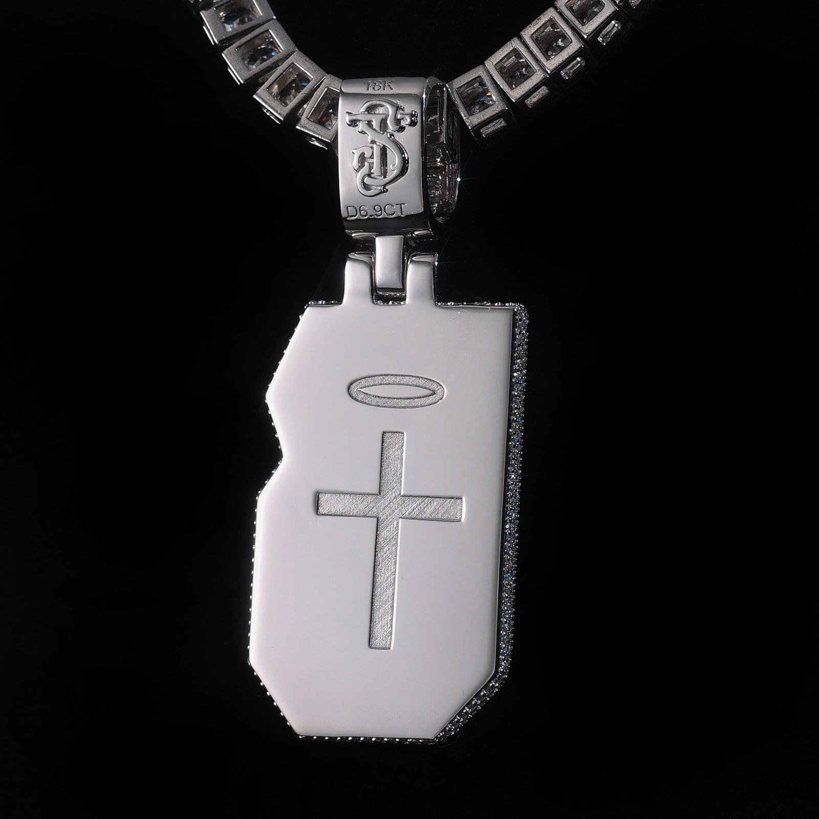 Custom Logo Pendant — Premium Hip Hop Jewelry, Fully Customizable