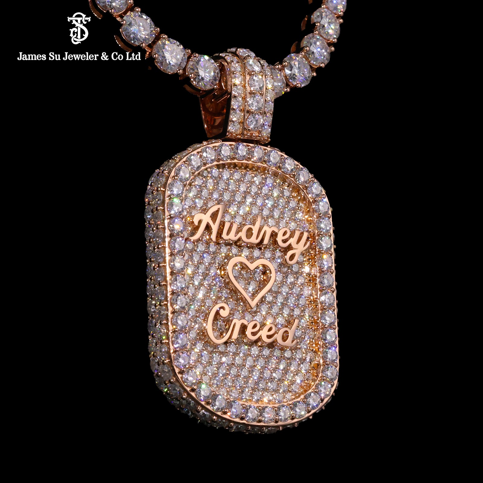 Memory Letter Pendant — Double-Side Custom Photo & Letter