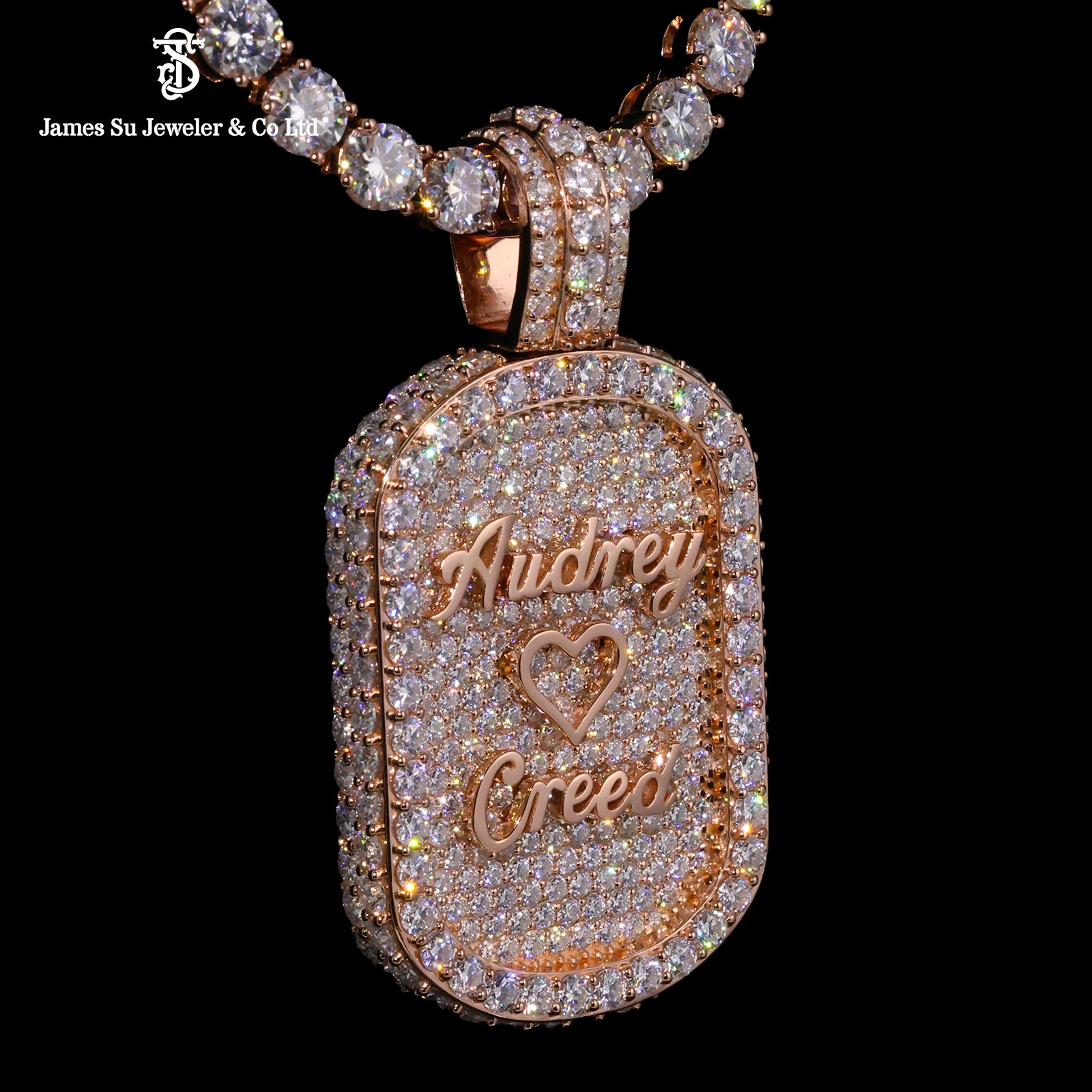 Memory Letter Pendant — Double-Side Custom Photo & Letter