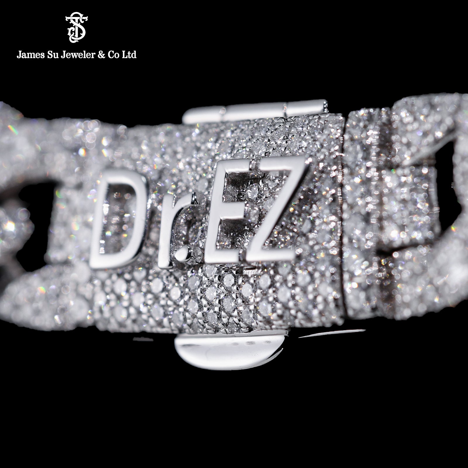 Baguette & Round Diamond Cuban Link 13mm of Pure Brilliance
