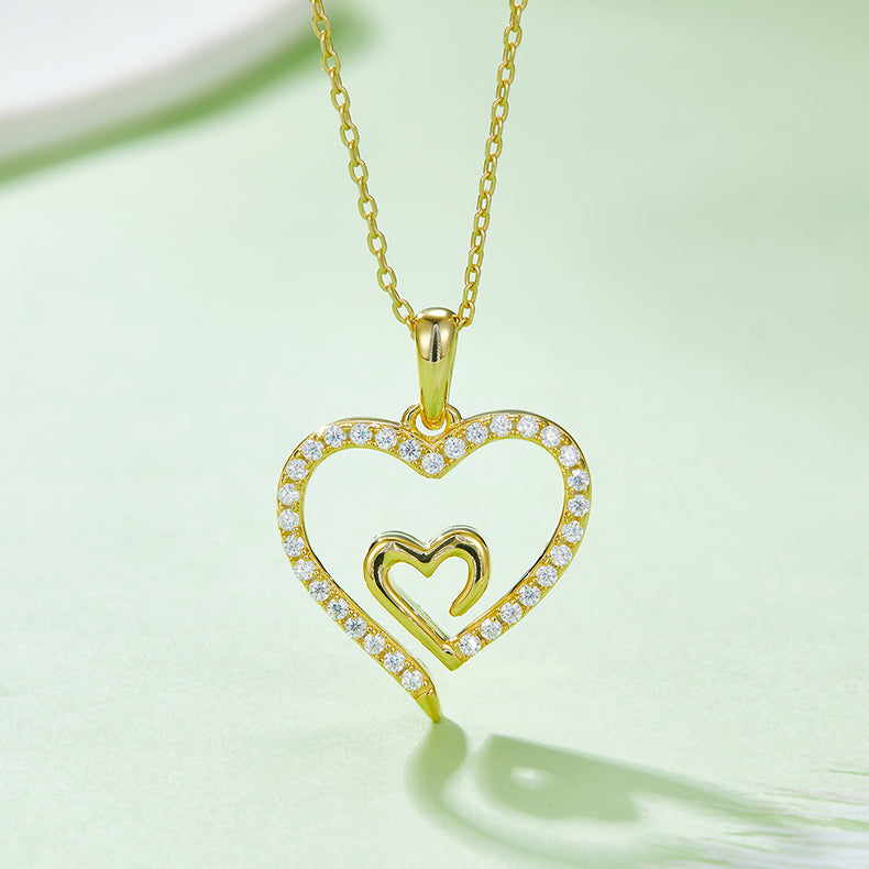 VVS1 Custom Wholesale Moissanite Pendant Necklace for Women ODM OEM K028A