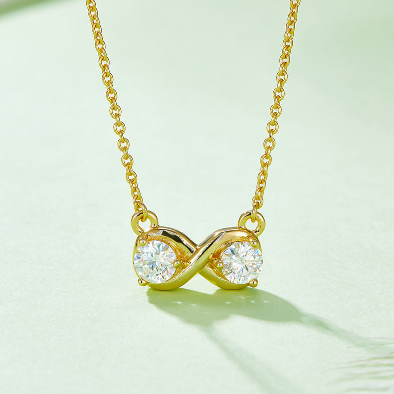 VVS1 Custom Wholesale Moissanite Pendant Necklace for Women ODM OEM K024A
