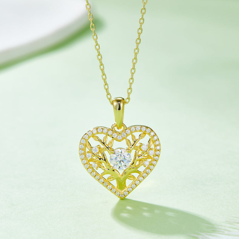 VVS1 Custom Wholesale Moissanite Pendant Necklace for Women ODM OEM K031A