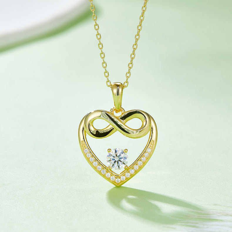 VVS1 Custom Wholesale Moissanite Pendant Necklace for Women ODM OEM K025A