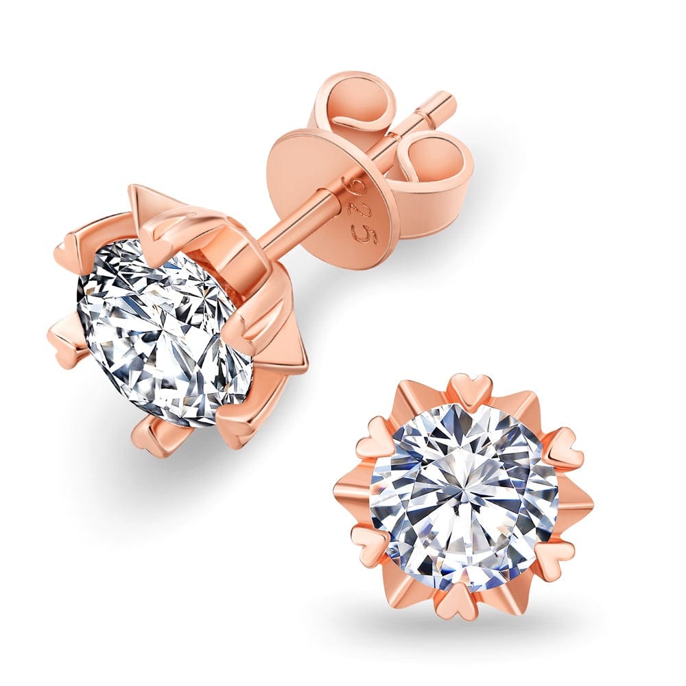 Earrings 1 Carats *2 VVS1 Snowflake