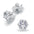 Earrings 0.5 Carats *2 VVS1 Snowflake