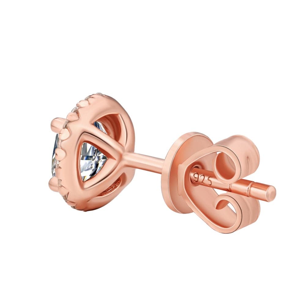 Earrings 0.5 Carats *2 VVS1 Round Cut