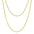Wholesale Cuban Curb Chain 3mm 14K Gold/White Gold