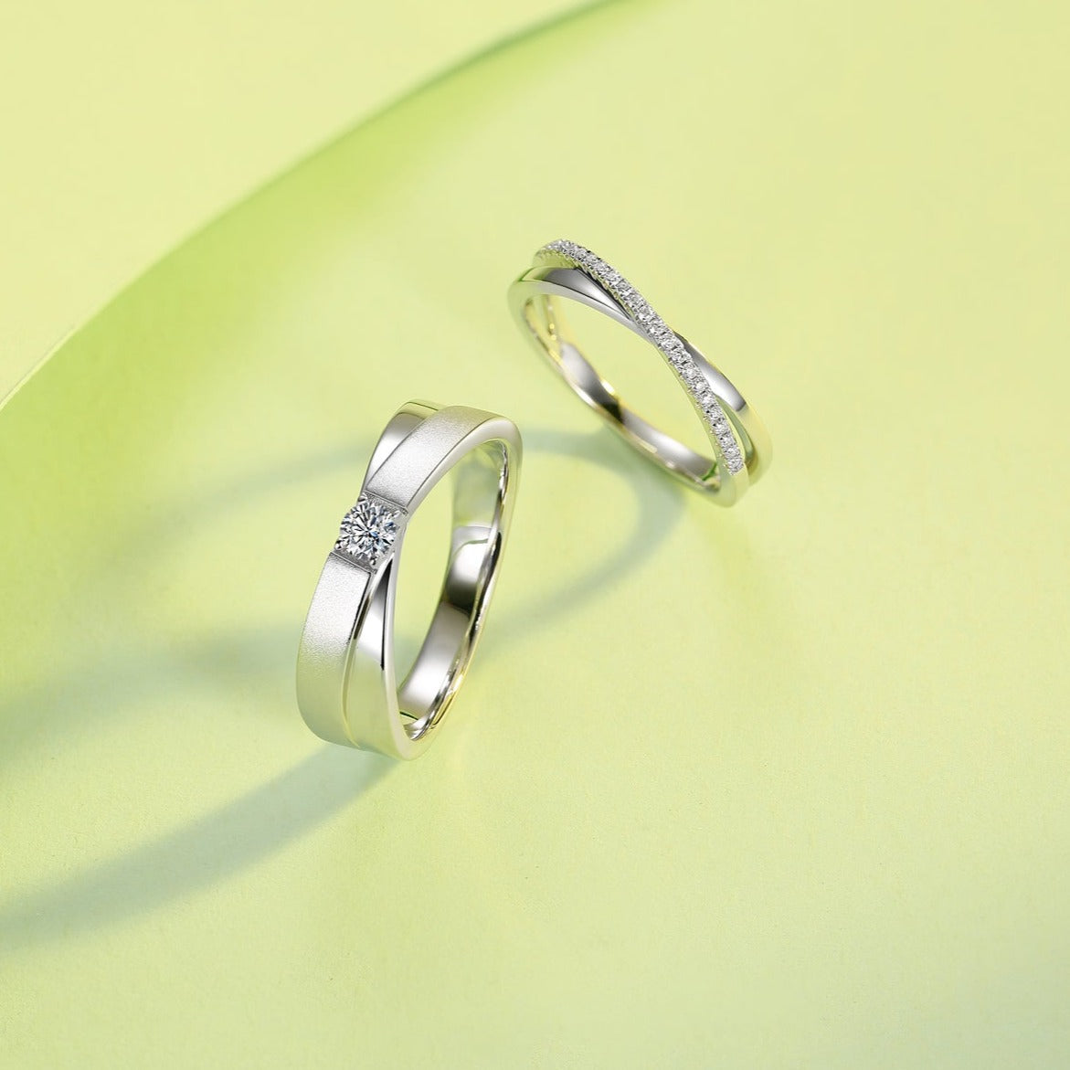 0.5/1.0/3.0 Carats VVS1 Custom Wholesale Moissanite Rings for Men ODM OEM