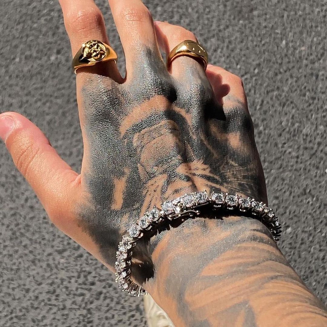 Wholesale 3mm/4mm/5mm Tennis Chain Brass Hip Hop Jewelry